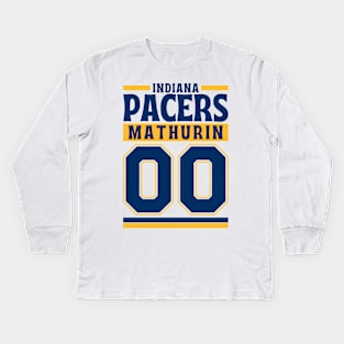 Indiana Pacers Mathurin 00 Limited Edition Kids Long Sleeve T-Shirt